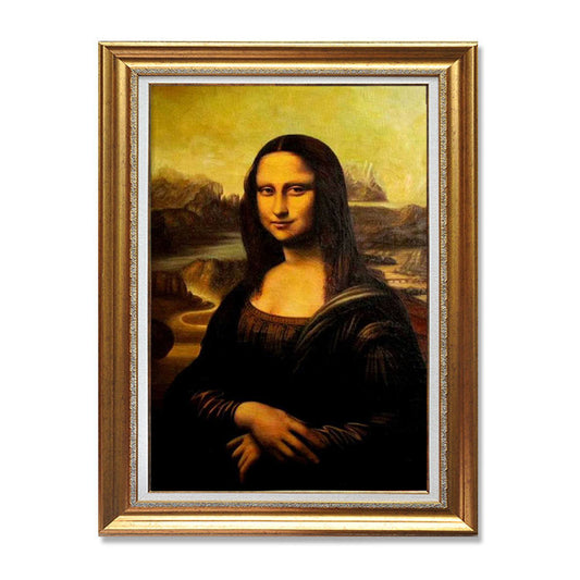Experience Renaissance Elegance: A High-Quality Reproduction of Leonardo da Vinci’s Mona Lisa